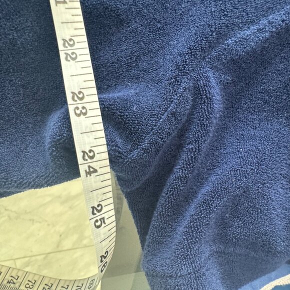 Polo Ralph Lauren Terry Polo Shirt & Short Cover-Up SET Navy Blue size Large - Picture 7 of 16